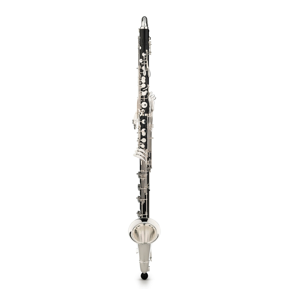 backun-bass-clarinet-Q-series-grenadilla-silver-front