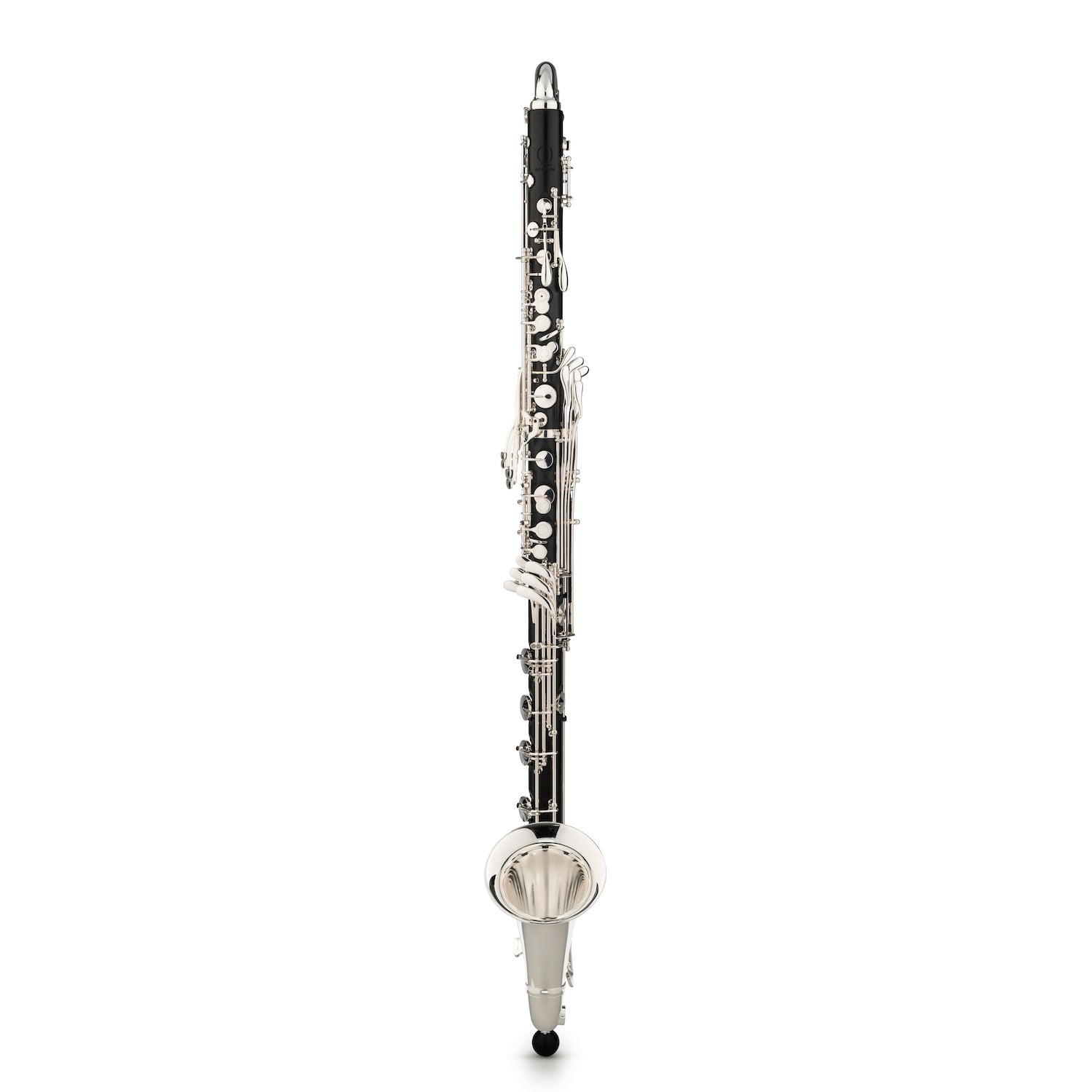 backun-bass-clarinet-Q-series-grenadilla-silver-front