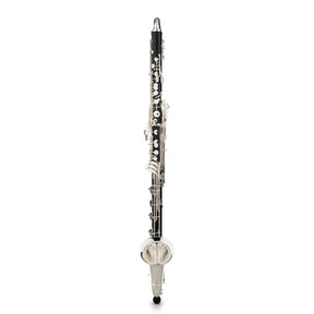 backun-bass-clarinet-Q-series-grenadilla-silver-front