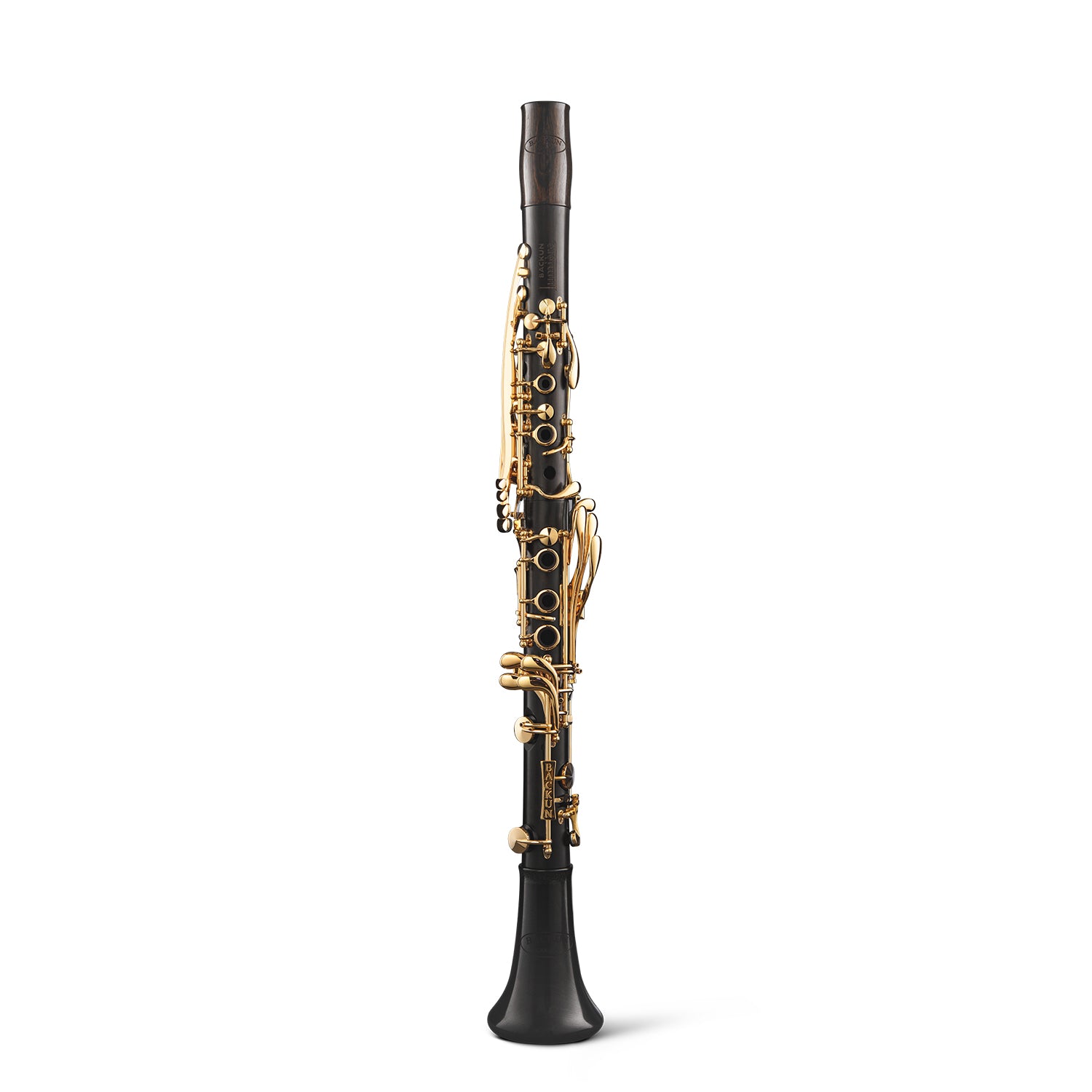 backun-bb-clarinet-lumiere-grenadilla-gold-front