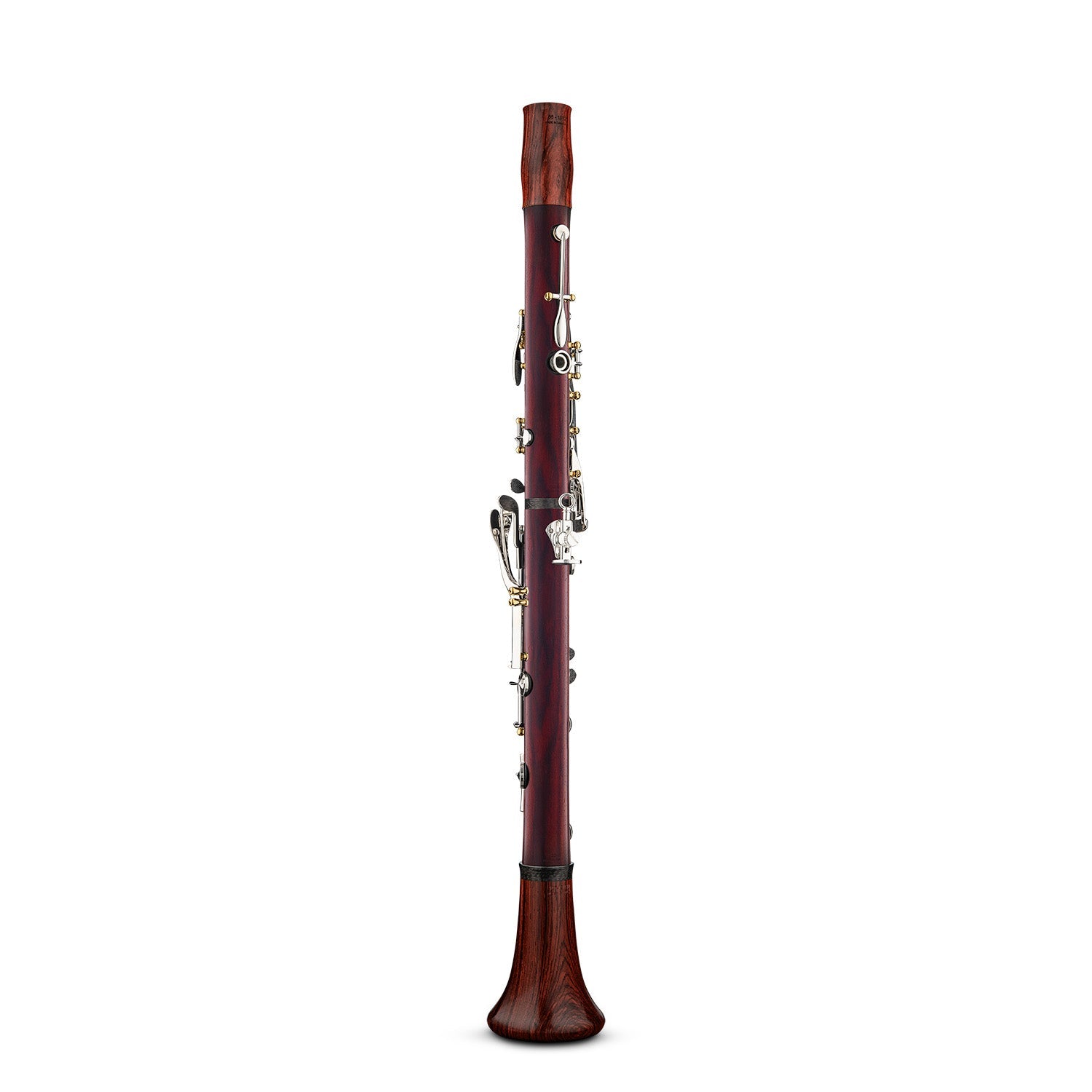 backun-bb-clarinet-Q-series-cocobolo-silver-with-gold-posts-back