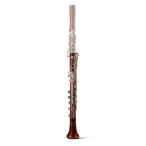 backun-lumiere-a-basset-clarinet-lower-joint-cocobolo-silver-with-gold-posts-front